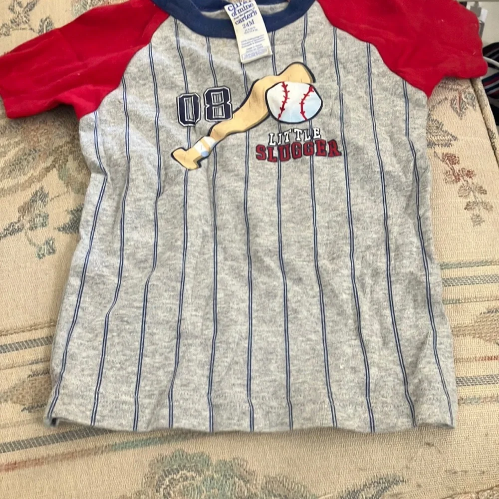 Carters baseball sleep top 24 months
